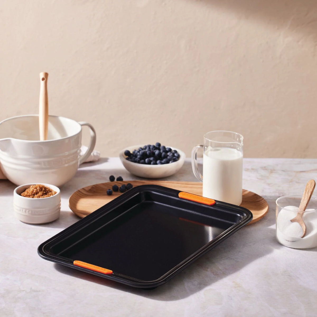 Non-stick Metal Bakeware Rectangular Baking Tray