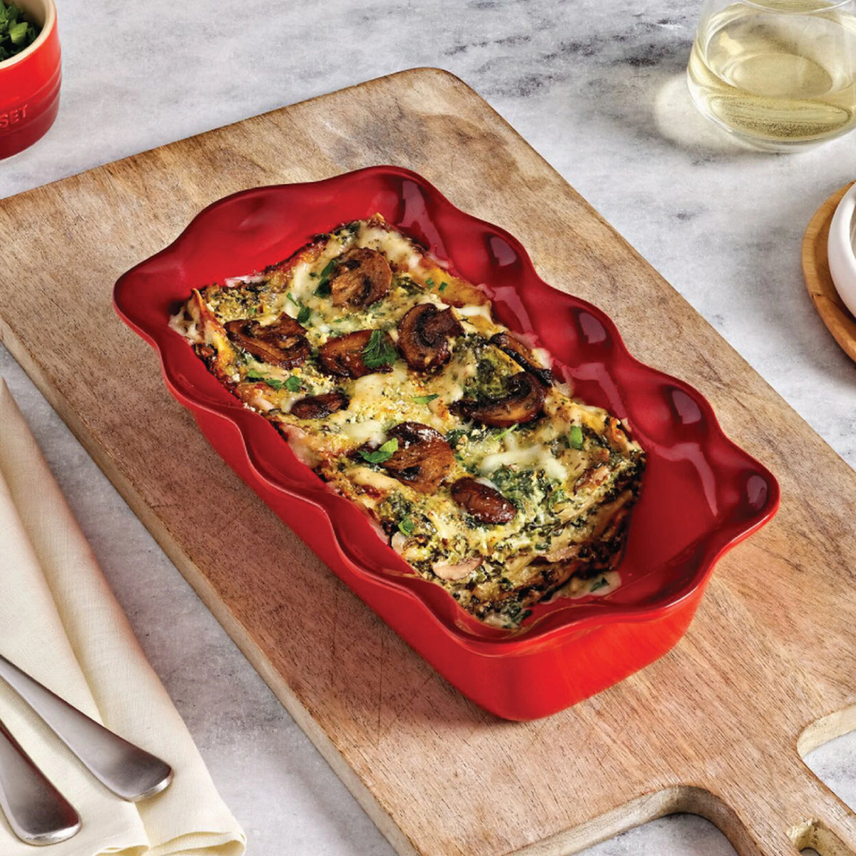 Heritage Fluted Loaf Pan
